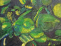 4736...12x16: oil on canvas:  "green plant" f12