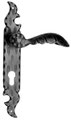 Maniglia Ferro Battuto Art.14 Placca 280X40mm Imp.140mm