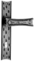 Maniglia Ferro Battuto Art.1040 Placca 250X45mm Imp.120mm