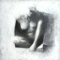 "Blickwinkel" (Diptychon) . Pastellkreide auf Holz . je 60 x 60 cm . 2005