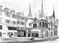 La Place du Marché de Neuchâtel Enneigée, avec la Maison des Halles et ses bons restos. Avec ses terrasses privilégiées des Neuchâtelois durant la belle saison. A voir si vous venez dans la région, le marché s'installe tous les samedis.
