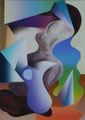 MARTWA NATURA Z DZBANKIEM, OLEJ NA PŁÓTNIE, 70X50, 2012