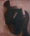 IKONA-CZARNA, OLEJ NA PŁÓTNIE, 120X100, 2008
