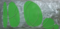 FORMY ZIELONE, TECHNIKA WŁASNA, 145X70, 2011