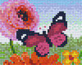 Papillon rose
