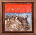 Where the Horizon Whispers - 15 W x 15 H x 1 D cm