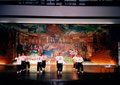 Academia de Arte Yepes students painting the "Performing Arts Center Mural • Chicago, IL  USA