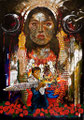 Bless me Ultima ©2008, Acrylic on Canvas, Dimensions 54" w x 78" h