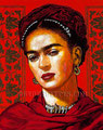 Frida I ©2010, Acrylic on Canvas, Dimensions 24" w x 30" h, Private Collection