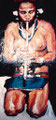 Untitled ©1991, Acrylic on Canvas, Dimensions 26" w x 42" h, Sean Penn Collection
