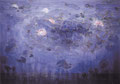 「Waterlily」1989年/300号/アクリル　麻キャンバス