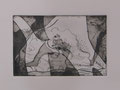 dreamt / drypoint, etching on paper 2013 / image size : 10 x 15cm(aprx.4"x6")
