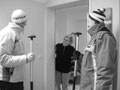 Statt Pferde, lassen in Lippstadt die Männer Ihre Paddel draußen stehen