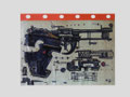 Wettbewerbspistole (VII), 2010, Mischtechnik auf halbtransparentem Papier