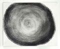 Ringe (Baumringe 03), Druckfarbe auf Papier, 30,0 x 24,0 cm, 1997