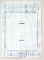 Schulblatt 054 (Nie Geschrieben - Vergeudet), Mischtechnik auf Papier, 29,7 x 21,0 cm, 2011