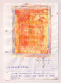Schulblatt 075 (Ein Tagebuch Das Nie Geschrieben Wurde 05); Mischtechnik auf Papier, 29,7 x 21,0 cm, 2012
