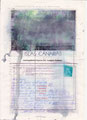 Schulblatt 180 (Ohne Titel), Mischtechnik auf Papier, 29,7 x 21,0 cm, 2014