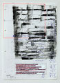 Schulblatt 122 (Ein Bild Oder Mehrere Bilder), Mischtechnik auf Papier, 29,7 x 21,0 cm, 2012