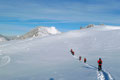 Geradlinig steuerten wir jetzt nun auf das Wieslerhorn zu. Zuerst wiederum Querfeldein und anschließend entlang der Langlaufloipe.