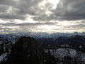 Es herrschte anfangs eine sehr düstere Stimmung, die Wolken hingen sehr tief ...