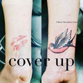cover up tattoo by Mauri Manolibera Tattoo - freehandtattoo / Mauri's Tattoo&Gallery, Borgomanero (Italia)