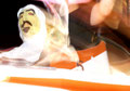 Sheikh Ali Ben Hatschi was caught by a speed camera. he is mortally offended!