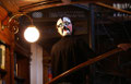 Meilin the famous Beijing Opera performer in an old library
