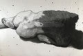 L.O.S.T , 2022 , charcoal on paper , 400 x 270 cm