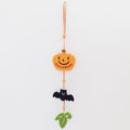 ハロウィン156　壁飾り　かぼちゃ&こうもり&リーフ　320H 　￥500＊２つあります＊
