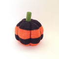 ハロウィン219　かぼちゃ　ニットオレンジ&黒　210Φ250Ｈ　￥2,000　