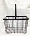 バスケット283　ランドリ黒タワーワンハンド　S　380×290×470H (260H )  ￥1,200