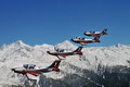 Flugsaffel Pioneer Team bei Dolomiti Airshow in Sand in Taufers