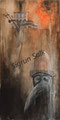 Kalamitäten II  |  100 x 50 cm, Acryl auf Leinwand, 2021/Corona