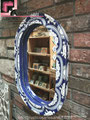 5. Espejo en Talavera Realzado M-5442 - 5 de 54x42 cm (21"x16" in)