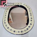 10. Espejo en Talavera Realzado M-5442 - 10 de 54x42 cm (21"x16" in)