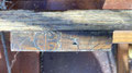 spantinslag met Verbonds-meetstempel en zeilnummer 4  uit 1941 met "CB 4" (Centraal Bureau voor den Watersport) 