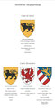 Wappen Sieghardinger, Hohenstaufen, Tengling und Meinhardiner 