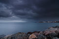 Schneewolken über dem / Snøskyer over Andfjord
