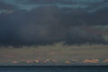 Schneewolken über / Snøskyer over Senja