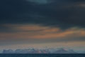 Abendstimmung über den / Kvelden senker seg over Vesterålen