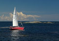 Segelboot bei Stangnes / Seilbåt ved Stangnes