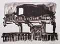 o.T., 31,0 x 41,8 cm, Lithografie, 2002