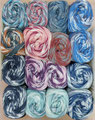 Pro Lana Golden Socks Fjord - 4-fach Sockenwolle, bei der das Muster in Norweger-Art aus dem Knäuel kommt, 75% edle Schurwolle (superwash) und 25% Polyamid, Lauflänge 400m/100g, Schonwaschgang bis 40°