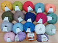 Ferner Wolle Baby Soft - wunderbar weiches tierhaarfreies Garn mit seidigem Glanz, speichelecht, 50% Baumwolle (Bio) und 50% Sojafaser, Lauflänge 135m/50g, Schonwaschgang bis 30°