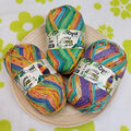 Opal Sockenwolle 6-fach Regenwald 20 - 75% Schurwolle (superwash) und 25% Polyamid, Lauflänge 420m/150g, Schonwaschgang bis 40°