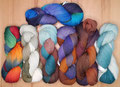HPKY BFL Lace - handgefärbtes Lacegarn aus 100% Schurwolle (vom Bluefaced Leicester Schaf), Lauflänge 800m/100g