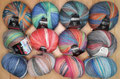Austermann Sockenwolle Step 6-fädig - viele weitere Farben vorrätig, EXP ausgerüstet, mit Pflegezusatz Aloe Vera und Jojoba, 75% Schurwolle (superwash) und 25% Polyamid, Lauflänge 375m/150g, Schonwaschgang bis 40°, trocknergeeignet