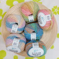 ONline Linie 110 Timona Design Color - klassisches Merino-Mischgarn mit ausgezeichneten Trage- und Pflegeeigenschaften, mit Superwash-Ausrüstung, lässt sich sehr leicht verstricken, Lauflänge 120m/50g, Schonwaschgang bis 30°