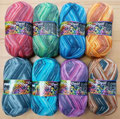 Opal Sockenwolle 4-fach Cats & Dogs, 75% Schurwolle (superwash) und 25% Polyamid, Lauflänge 425m/100g, Schonwaschgang bis 40°
